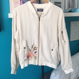 Johnny Was silk bomber